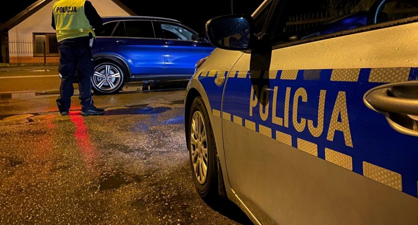 Bez uprawnień i za szybko na DK63