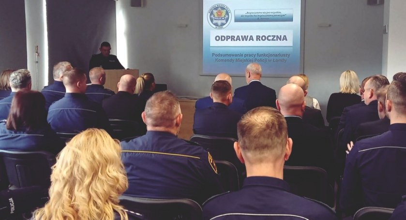 Łomżyńska policja podsumowała 2022 rok