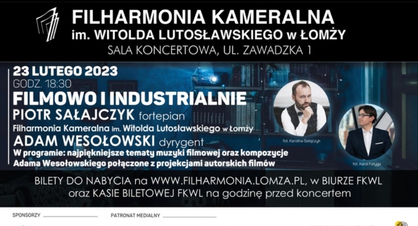 Muzyka filmowa w łomżyńskiej filharmonii