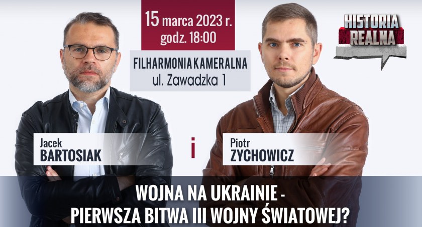 Jacek Bartosiak i Piotr Zychowicz w Łomży. Ogromne zainteresowanie mieszkańców
