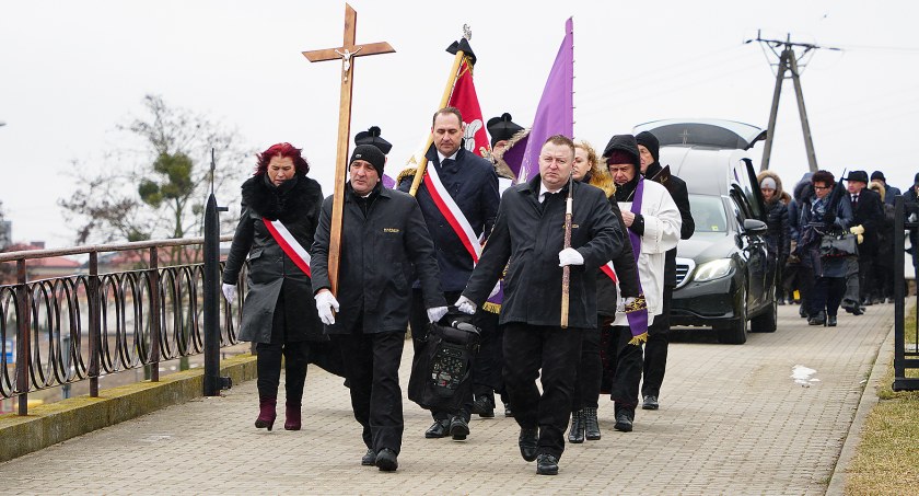 Ostatnie pożegnanie radnego Jana Olszewskiego [FOTO]