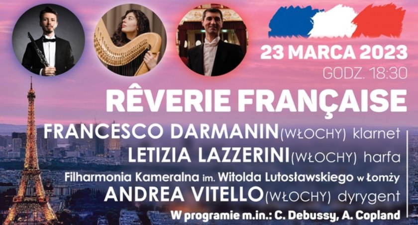 Rêverie Française w Filharmonii Kameralnej w Łomży