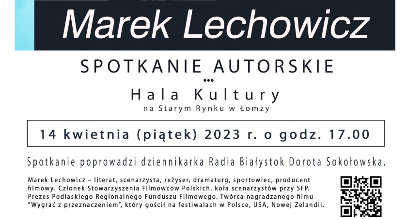 Spotkanie autorskie z Markiem Lechowiczem