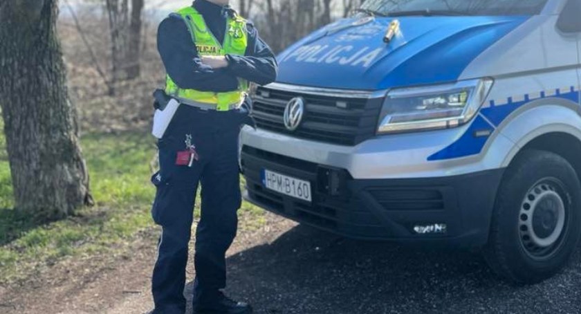 Za szybki kierowca w Mątwicy