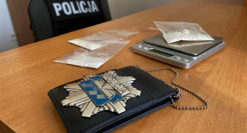 Policyjny pies z łomżyńskiej jednostki znalazł 16 gramów amfetaminy 