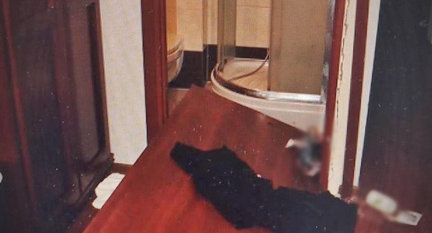 Łomża. Demolka pokoju hotelowego i fekalia na ścianie