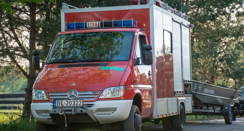 SGRWN „Łomża” pomagała w poszukiwaniach mężczyzny w rzece Bug. 43-Latek utonął na niestrzeżonej plaży