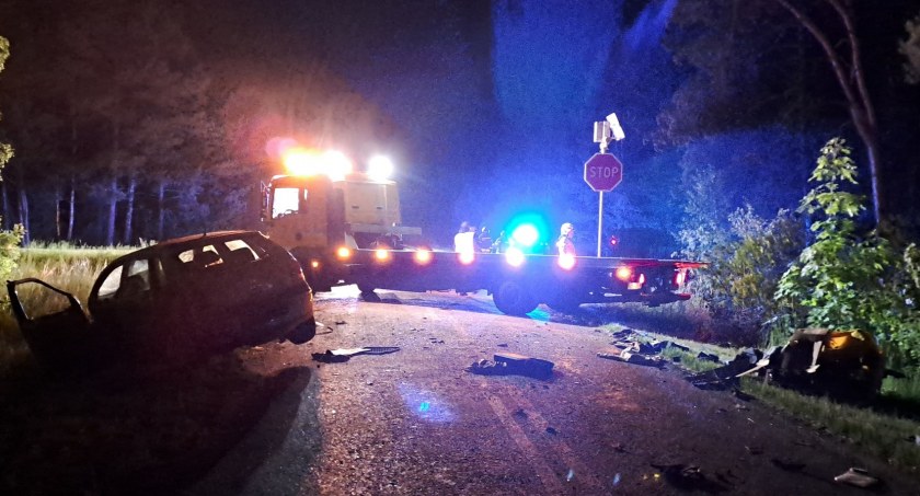 Groźny wypadek niedaleko Łomży [FOTO]