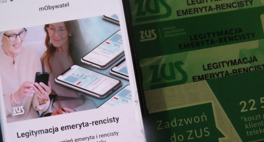 ZUS: MLegitymacja zamiast plastikowej karty dla każdego emeryta i rencisty