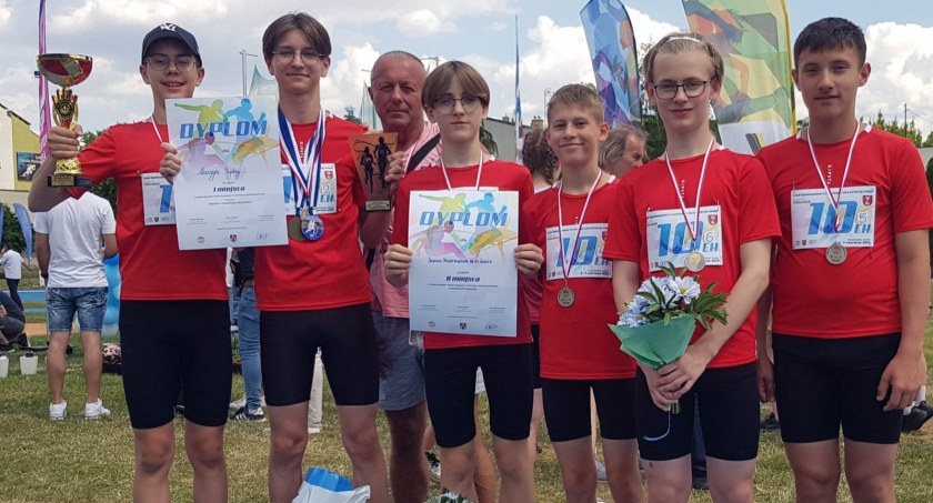 Uczniowie „Dziesiątki” wicemistrzami Polski w czwórboju [FOTO]