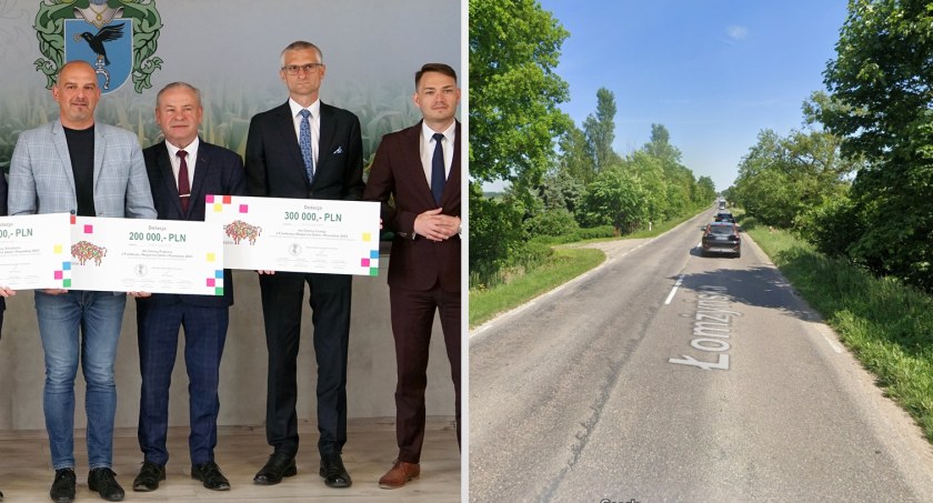 Ze Starych Kupisk do Łomży bezpieczniej. Wicemarszałek rozdał czeki z Funduszu Wsparcia Gmin i Powiatów [VIDEO i FOTO]