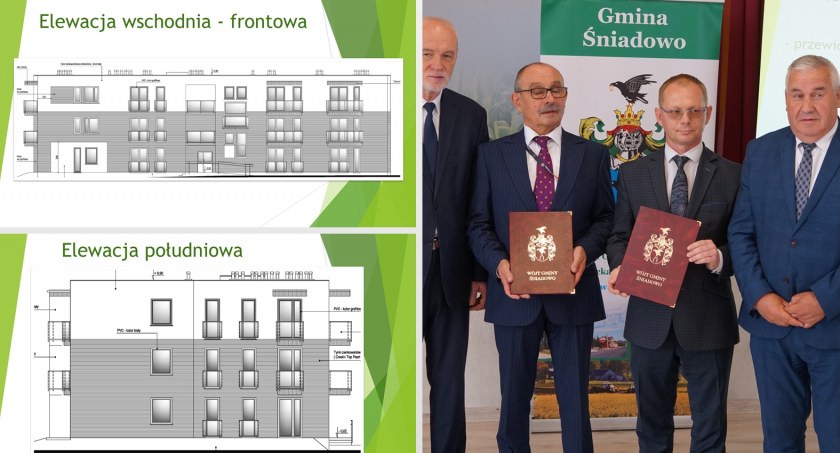Śniadowo: To tu powstanie pierwszy budynek komunalny w powiecie łomżyńskim [VIDEO i FOTO]