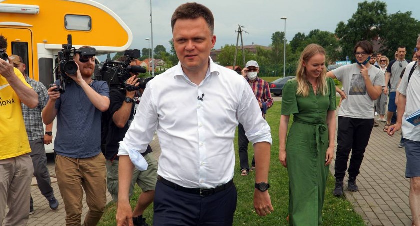 Szymon Hołownia odwiedzi Łomżę