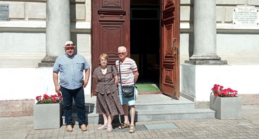 Łomżę odwiedziła wnuczka wybitnego łomżanina Mieczysława Czarneckiego [FOTO]
