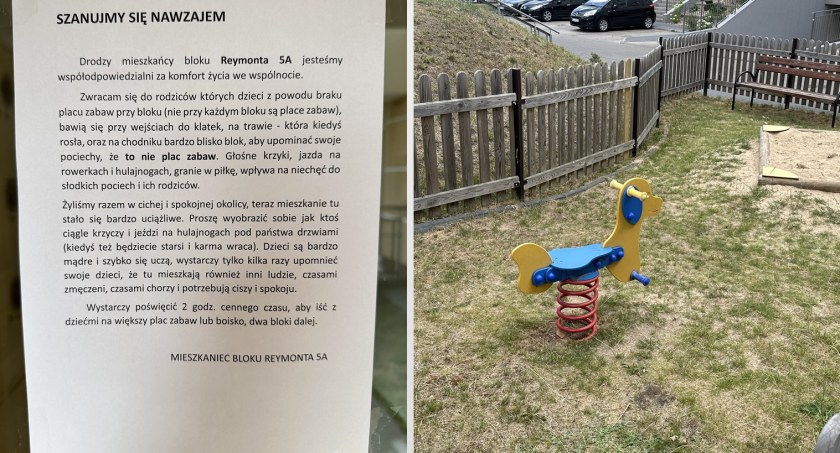 Gdzie mają bawić się dzieci? Sąsiedzkie zgrzyty na ulicy Reymonta w Łomży [FOTO]