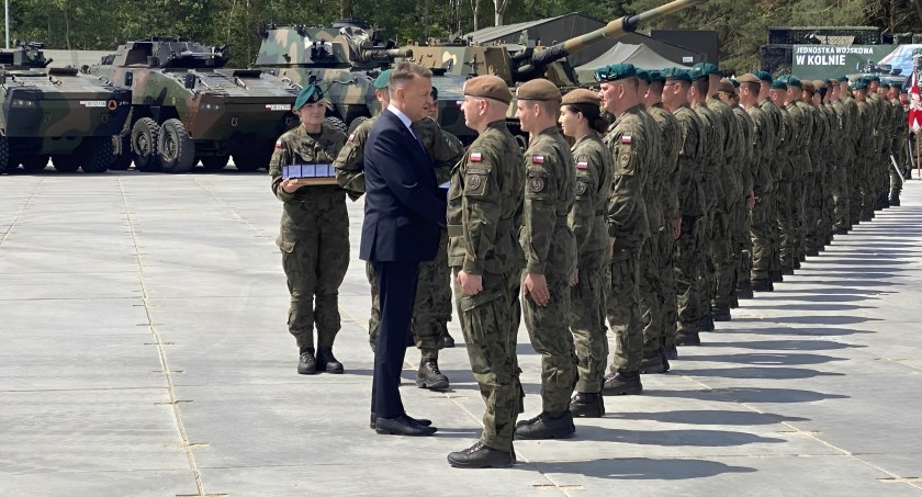 Minister Błaszczak otworzył jednostkę wojskową w Kolnie [FOTO]