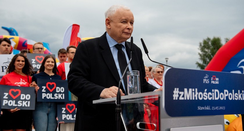 Kaczyński w Stawiskach: 