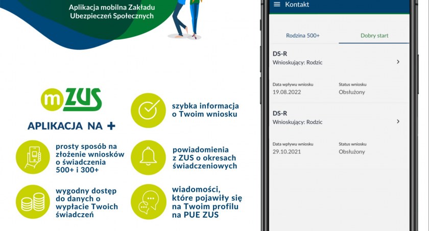 ZUS zachęca do korzystania z aplikacji mZUS