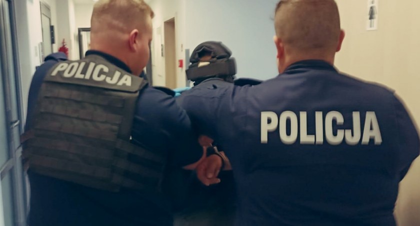 Agresywny złodziej w rękach łomżyńskiej policji