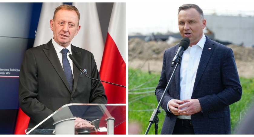Prezydent Andrzej Duda i minister rolnictwa Robert Telus przyjadą do Marianowa?