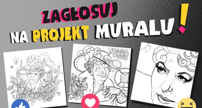 W Łomży powstanie mural z Hanką Bielicką. Projekt wybiorą internauci