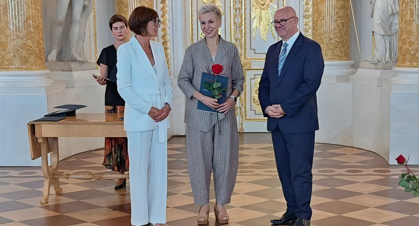 Małgorzata Wagner na drugą kadencję dyrektora Liceum Sztuk Plastycznych w Łomży