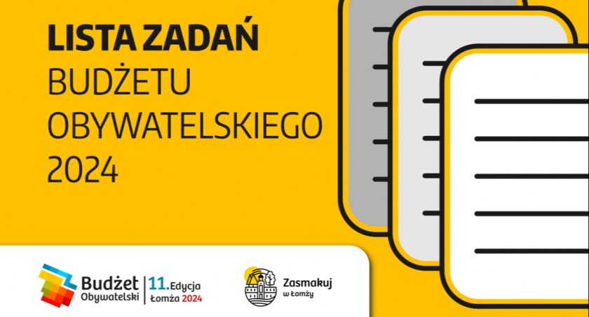 Budżet Obywatelski 2024 w Łomży. Na te zadania będzie można głosować