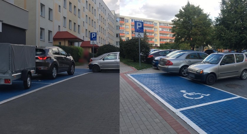 Abstrakcyjne parkowanie na ul. Księżnej Anny kosztem osób niepełnosprawnych [FOTO]