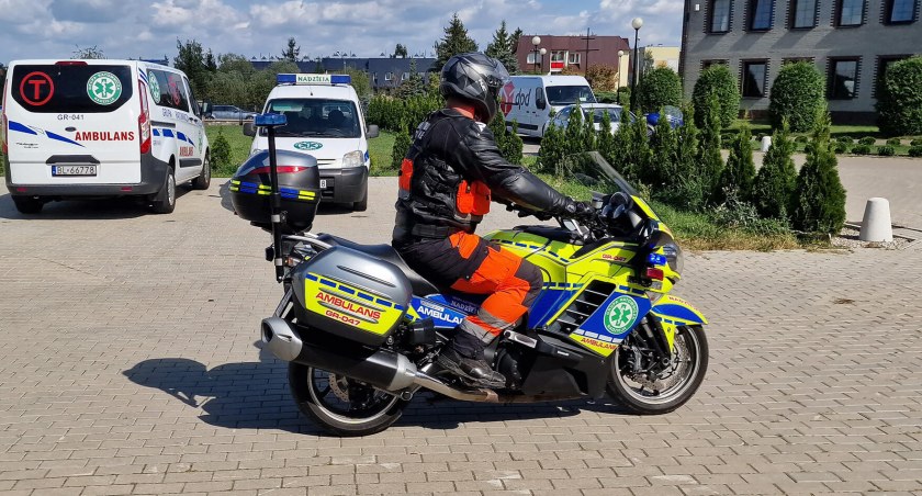Grupa Ratownicza Nadzieja w Łomży zyskała motocykl-ambulans