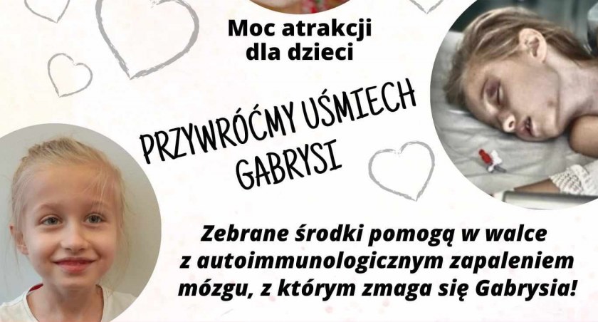 Charytatywny kiermasz ciast i zabawek dla Gabrysi