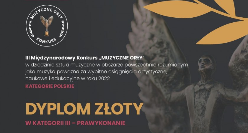 Złoty dyplom dla łomżyńskiej filharmonii