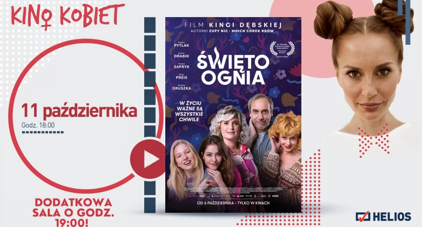 Kino Kobiet – zapraszamy już 11 października do Kina Helios w Łomży!