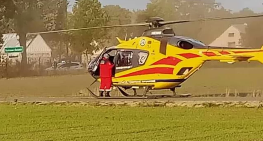Wypadek ciągnika i wojskowej karetki. Jedna osoba nie żyje [FOTO][AKTUALIZACJA]