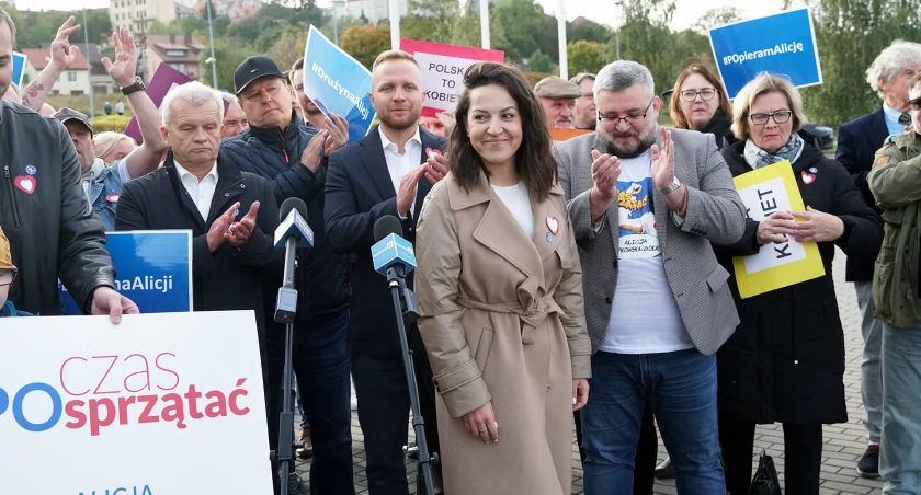 Alicja Łepkowska-Gołaś: „Wierzę, że te wybory zmienią Polskę” [FOTO i VIDEO]