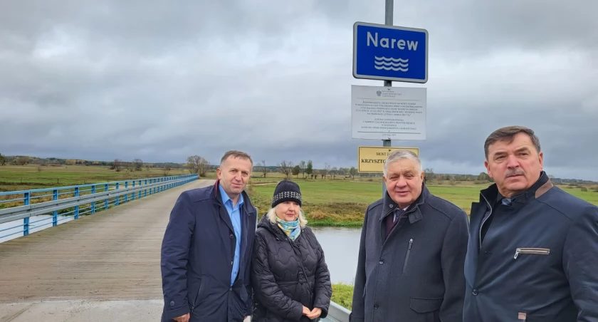 Europoseł PiS Krzysztof Jurgiel został patronem mostu na Narwi [FOTO]