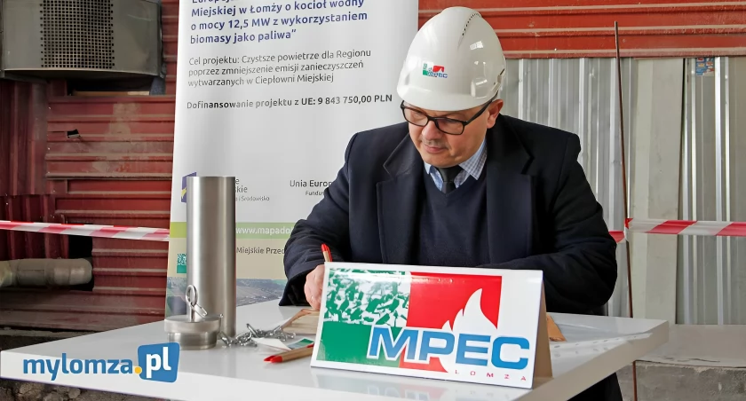 Rok 2022! Cena ciepła w MPEC Łomża była o  20% niższa od średniej w kraju