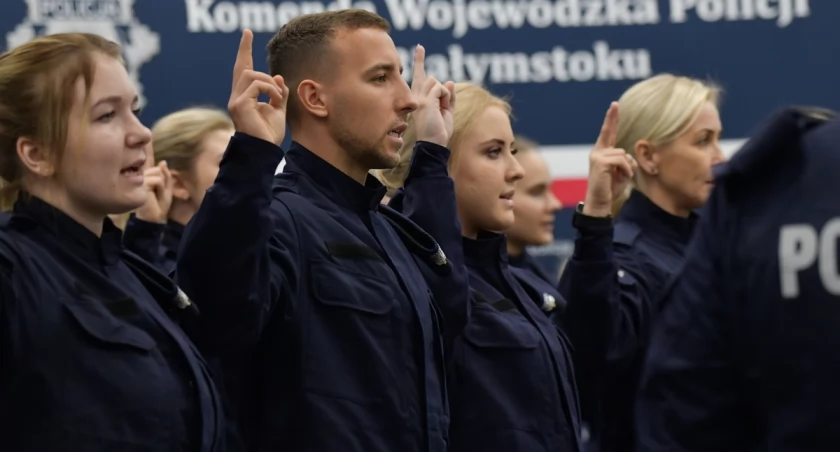 Nowi funkcjonariusze w szeregach policji
