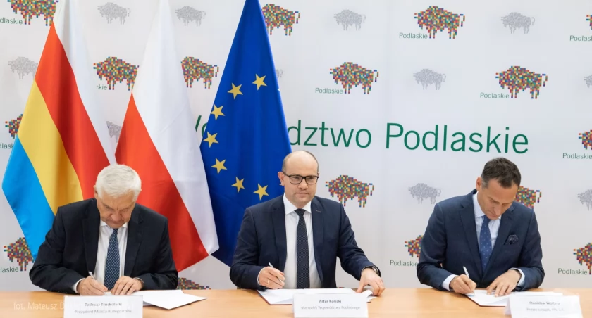 Podpisano list intencyjny w sprawie lotniska na białostockich Krywlanach