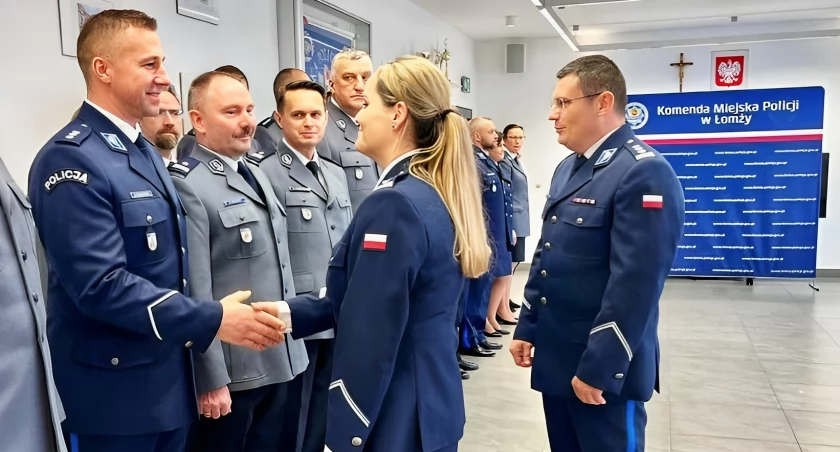 Kobieta na stanowisku I Zastępcy Komendanta Miejskiego Policji w Łomży [FOTO]