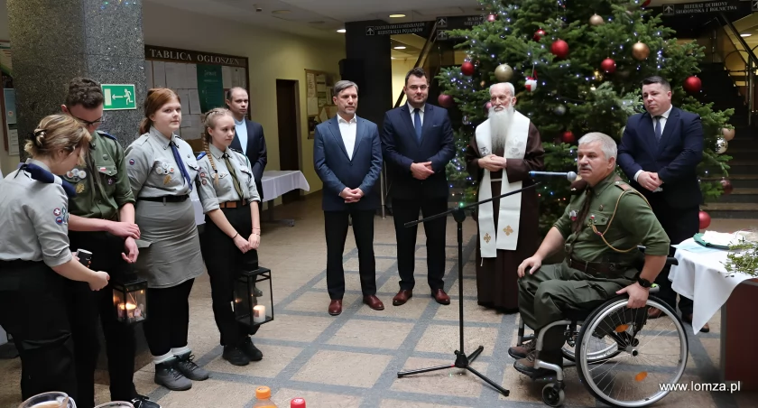 Wigilijne podziękowania dla pracowników Urzędu Miejskiego w Łomży [FOTO]