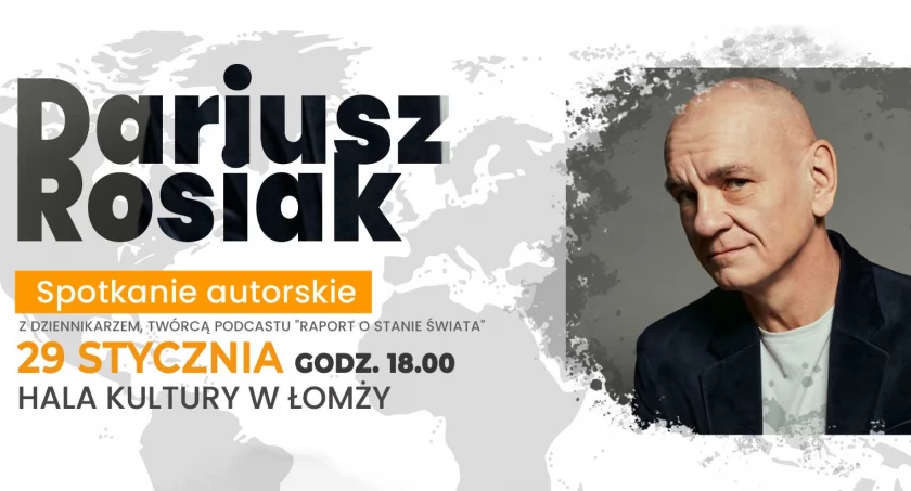 Łomża: Odkryj Świat Reportażu z Dariuszem Rosiakiem 