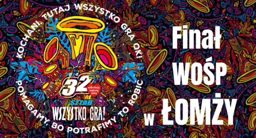 Harmonogram 32. Finału WOŚP w Łomży i Piątnicy 