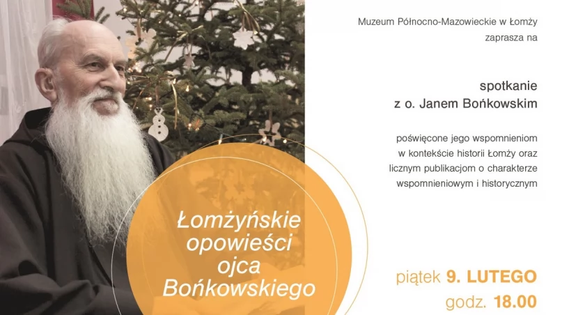 Ojciec Jan Bońkowski opowie o historii Łomży