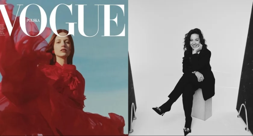 Alicja Łepkowska-Gołaś w Vogue Polska: 