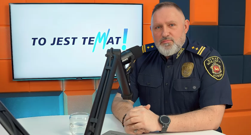 TO JEST TEMAT: Chciano ją zlikwidować, dziś zwiększa się jej obowiązki. Rozmowa z komendantem Straży Miejskiej w Łomży Pawłem Żebrowskim #40