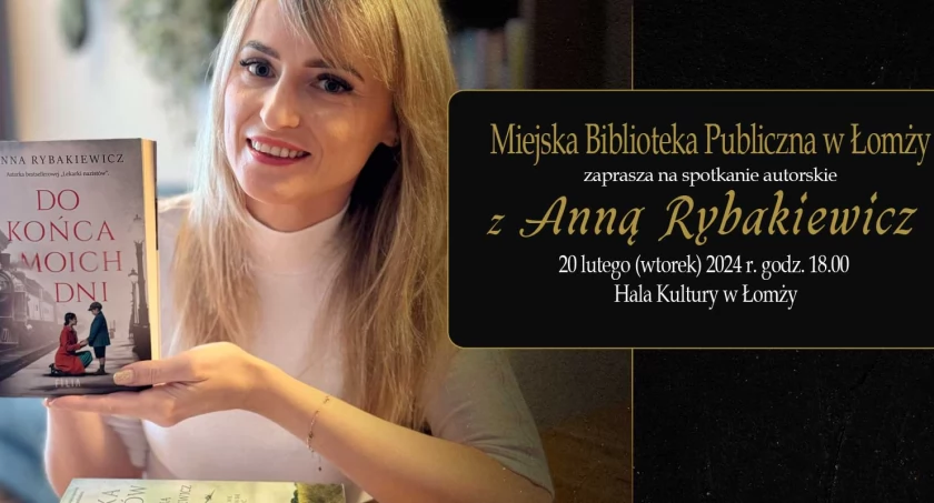 Spotkanie autorskie z Anną Rybakiewicz 
