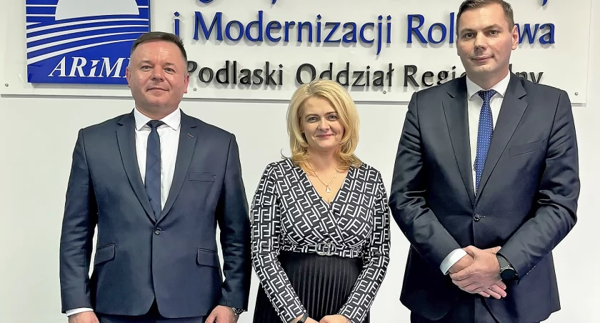 Nowi zastępcy dyrektora w podlaskim oddziale Agencji Restrukturyzacji i Modernizacji Rolnictwa
