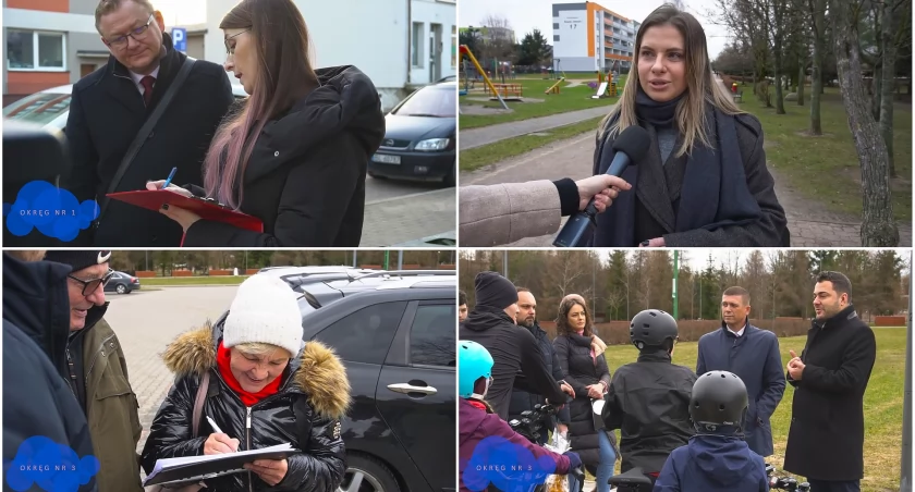 Prezydent Mariusz Chrzanowski z poparciem mieszkańców [VIDEO]
