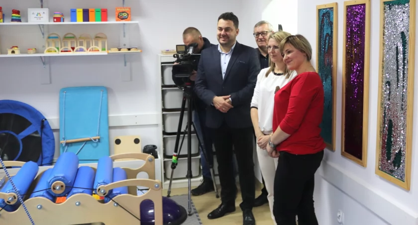 Otworzono salę integracji sensorycznej w łomżyńskim DPS