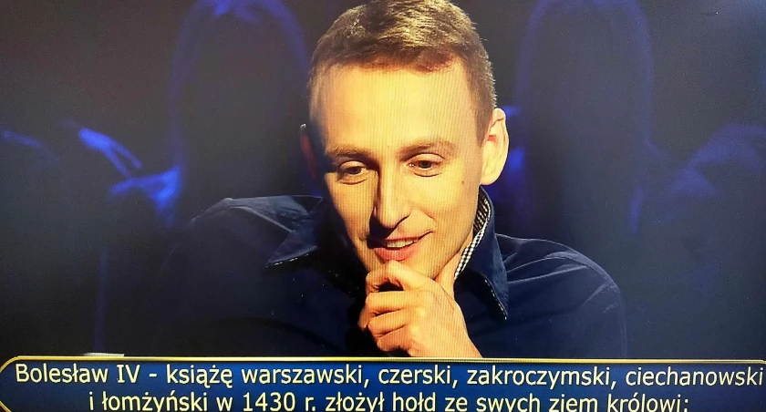 O Łomży w teleturnieju „Milionerzy”. Padły dwa pytania o nasz region